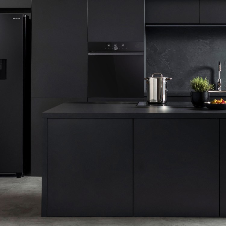 Hisense Hi6 SE BSA66331PBDGUK Electric Single Oven with Pyrolytic Cleaning - Black
