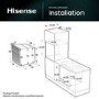 Hisense BSA66346PDBGUK Digital Electric Self Cleaning Single Oven - Black