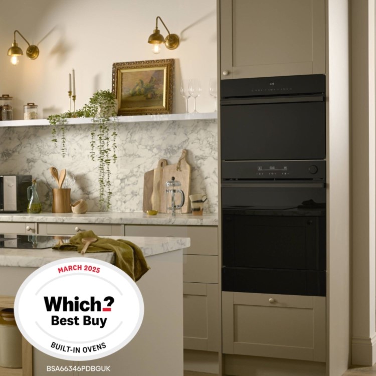 Refurbished Hisense Hi6 BlackLine BSA66346PDBGUK Built In Electric Pyrolytic Steam Add Plus Single Oven