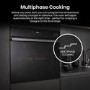 Hisense BSA66346PDBGUK Digital Electric Self Cleaning Single Oven - Black