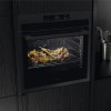 Refurbished AEG 7000 SteamCrisp BSE778380T 60cm Single Built In Electric Oven With Pyrolytic Cleaning Matt Black