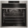 Refurbished AEG SenseCook BSE792320M 60 cm Single Built In Electric Steam Oven Stainless Steel 