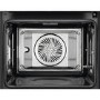 Refurbished AEG 9000 SteamPro BSE998330M 60cm Single Built In Electric Ovenl Black