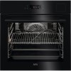AEG 9000 Electric Single Oven with Food Sensor &amp; Touch Controls - Black