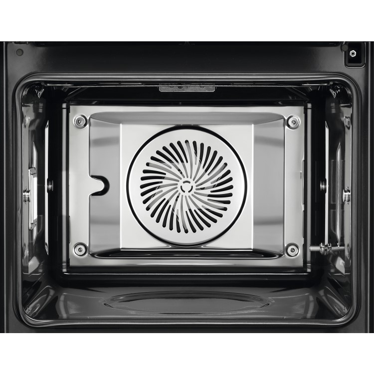 AEG 9000 Electric Single Oven with Food Sensor & Touch Controls - Black