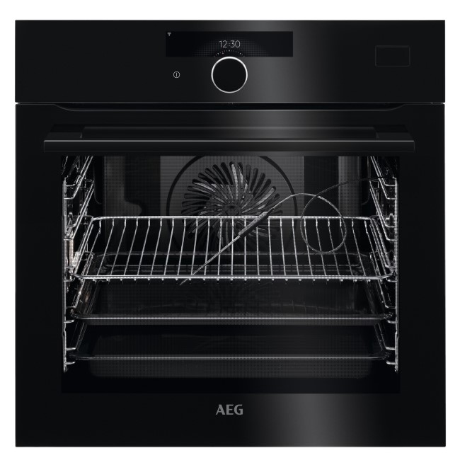 AEG BSK978330B 7000 Electric Single Oven with Food Sensor & Command Wheel - Black