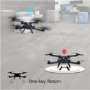 BT58-WH Toy Foldable Mini 720p WiFi Drone - White