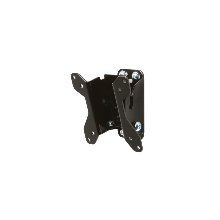 B-Tech BT7511-PRO/B Tilting flat screen wall mount 10" - 23" max weight 20kg - Black Includes security Allen key and screws
