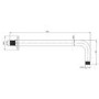 Push Button Concealed Mixer Shower with Round Head - Vance
