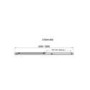 1700x800mm Chrome 6mm Glass Rectangular Sliding Shower Enclosure with Shower Tray - Carina