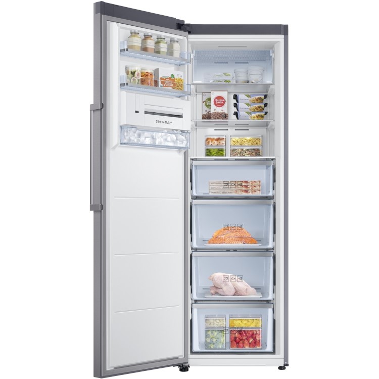 Refurbished Samsung RZ32M7125SA Freestanding 315 Litre Upright Frost Free Freezer Grey