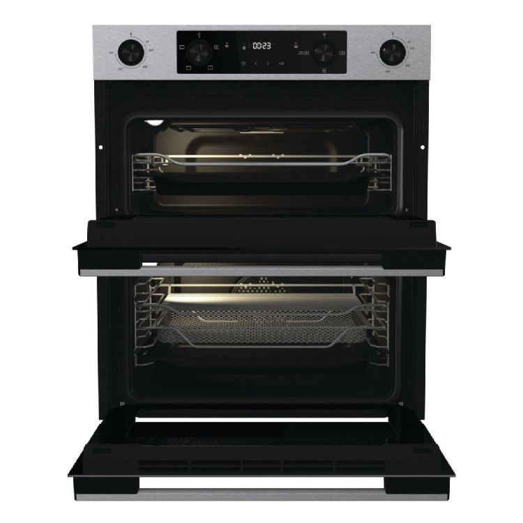 Hisense Hi6 Built-Under Electric Double Oven - Stainless Steel