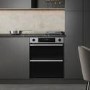 Hisense Hi6 Built-Under Electric Double Oven - Stainless Steel
