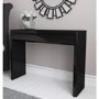 Lexi Black High Gloss Console Table