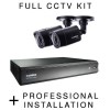 Lorex HD 720p 2 Camera CCTV System with Professional Installation