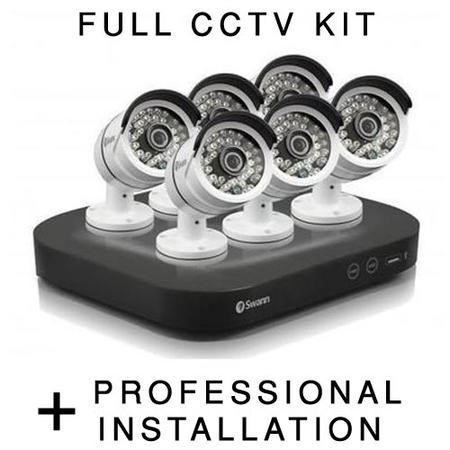 Swann Super HD Megapixel Camera CCTV System with Professional