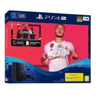 Sony Playstation 4 Pro 1TB With FIFA 20 With 2 Dual Shock 4 Controllers