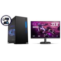 Medion Erazer X31 RTX 3060 Ti Windows 11 Gaming PC with Cooler Master GA241 23.8" FHD Gaming Monitor
