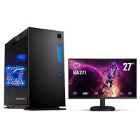 Medion Engineer X31 RTX 4060Ti Windows 11 Gaming PC with Cooler Master GA271 27" QHD Monitor