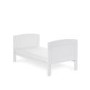 Grace White Wooden Toddler Bed - Obaby