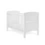 Grace White Wooden Toddler Bed - Obaby