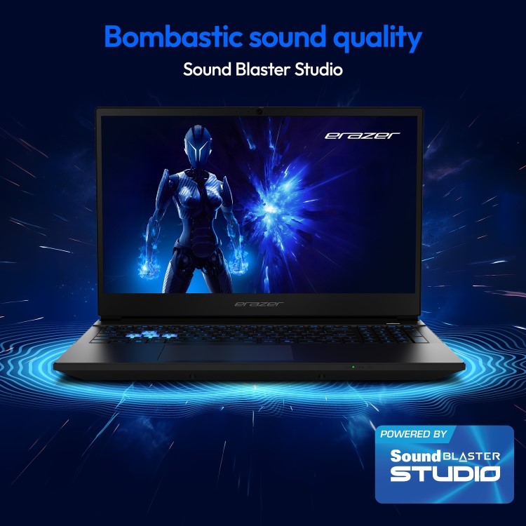 Medion Erazer Deputy 15 P1 Intel Core i5 16GB RAM 1TB SSD 144Hz GeForce RTX 5060 15 Inch Windows 11 Gaming Laptop