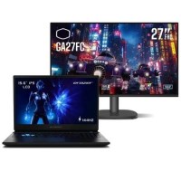 Medion Erazer Deputy P15 Core 5 16GB RAM 1TB SSD 15.6 Inch 144Hz RTX 5060 Gaming Laptop with Cooler Master GA27FC 27" IPS Full HD 120Hz 1ms Gaming Monitor
