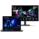 BUN/30041204/98892 Medion Erazer Defender 17 P1 Intel Core 7 32GB RAM 1TB SSD 17.3 Inch 144Hz RTX 5070 Gaming Laptop with Cooler Master GA2711 27" IPS QHD 100Hz 1ms Gaming Monitor