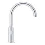 Grohe Dual Lever Chrome Kitchen Mixer Tap and K500 Stainless Steel Single Bowl Kitchen Sink