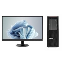 Lenovo ThinkStation P520 Tower Intel Xeon W-2255 with Lenovo ThinkVision C27-40 27" FHD Monitor Lenovo ThinkStation P520 Tower Intel Xeon W-2255 with Lenovo ThinkVision C27-40 27" FHD Monitor