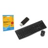 Logitech MK270 Wireless Keyboard and Mouse with Verbatim Store N Go Slider and Norton 360 Deluxe