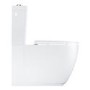 Grade A1 - Close Coupled Rimless Toilet with Soft Close Seat - Grohe Essence 