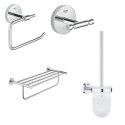BUN/40462001/76999 Grohe BauCosmopolitan 4 Piece Bathroom Accessory Set