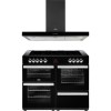 Belling Cookcentre 110cm Electric Ceramic Range Cooker With Matching Cooker Hood