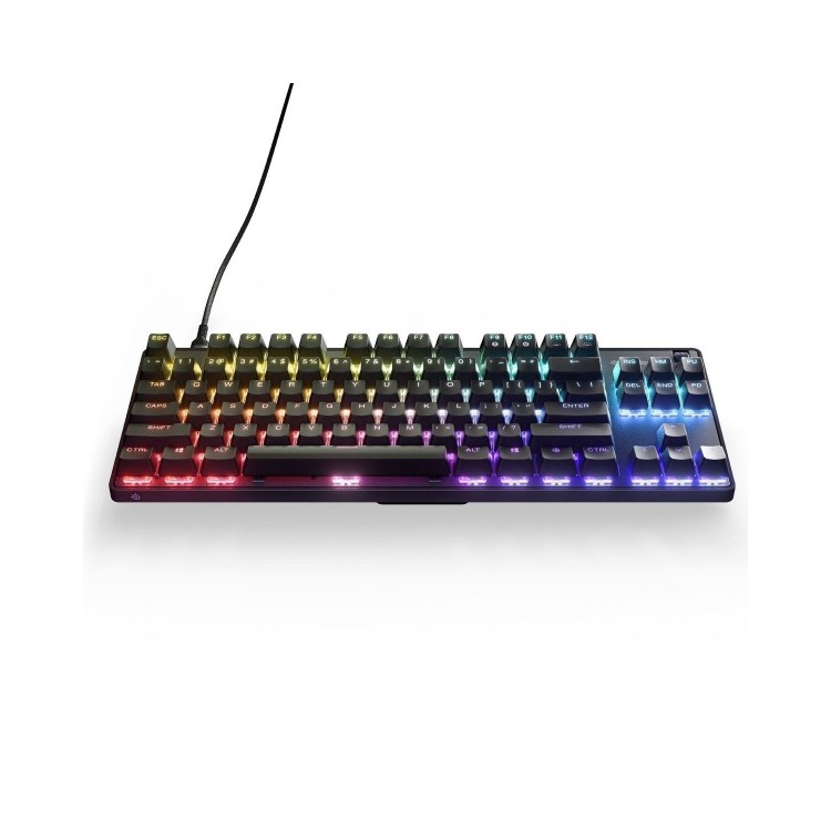 Bundle of SteelSeries Arctis Nova 3 RGB Gaming Headset Apex 9 RGB Gaming Keyboard and Rival 5 RGB Mouse with QcK Gaming Surface