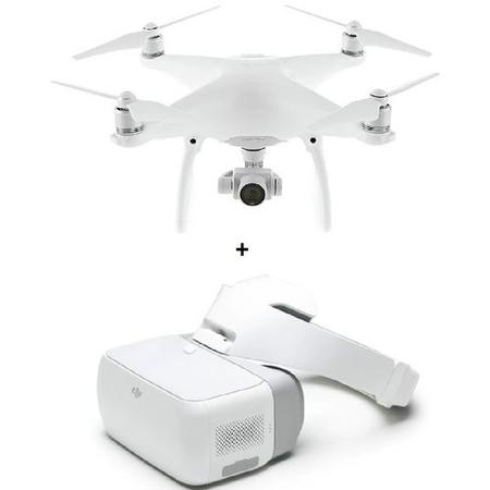 DJI Phantom 4 4K Camera Drone + DJI Goggles
