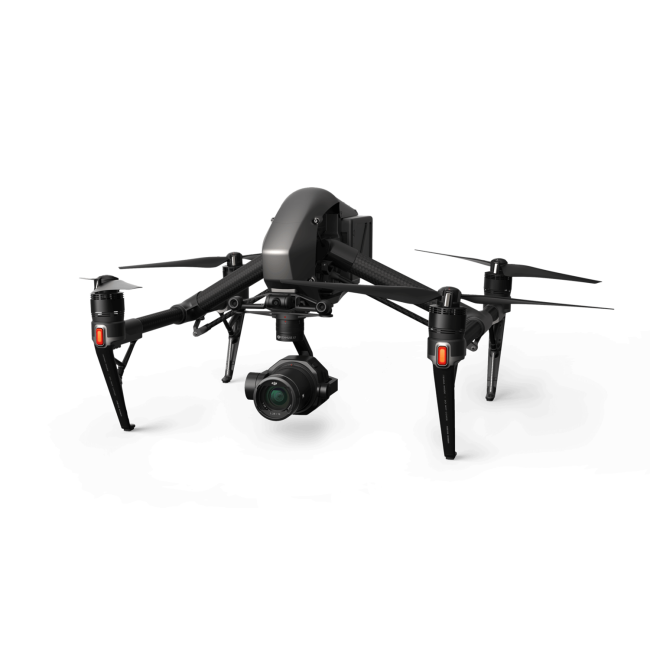 DJI Inspire 2 with Zenmuse X7 & 4 Lenses - 16mm 24mm 35mm 50mm