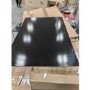 Refurbished Rangemaster RMB90HPEIBLGL 5 Zone Induction Hob with UNBSP110BL 110cm Black Splashback