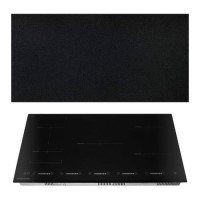 Refurbished Rangemaster RMB90HPEIBLGL 5 Zone Induction Hob with UNBSP110BL 110cm Splashback