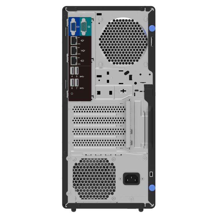 Lenovo ThinkSystem ST50 V3 7DF31000EA Intel Xeon 6315P 2.8GHz 4C 16GB RAM Tower Server with ThinkSystem ST50/ST45 Series 3.5" VA 2x960GB Read Intensive SATA 6Gb NHS SSD
