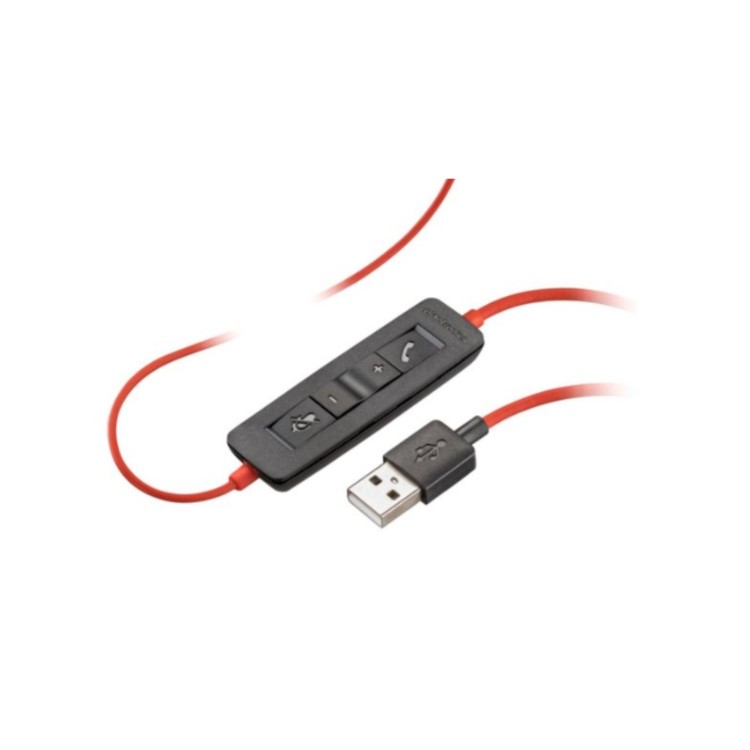 Poly Blackwire 3220 USB Headset and HP 325 FHD Webcam Set