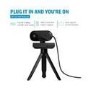 Poly Blackwire 3220 USB Headset and HP 325 FHD Webcam Set