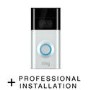 Ring Video Doorbell V2 with Professional Installation