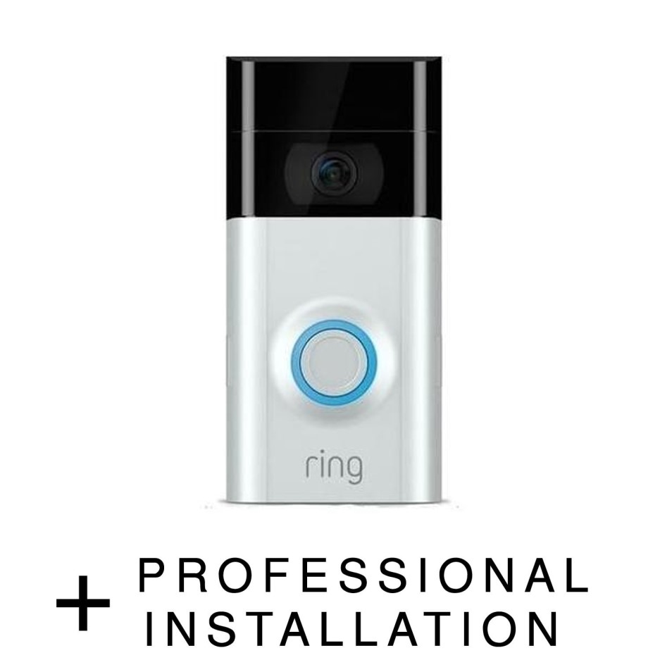 Ring Video Doorbell V2 with Professional Installation BuyItDirect.ie