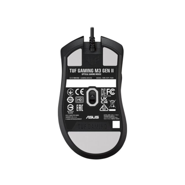 ASUS TUF Gaming M3 Gen II Wired Gaming Mouse Black