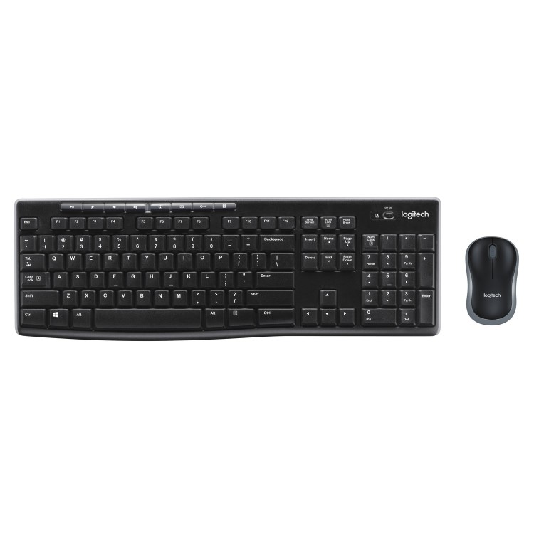 Logitech MK270 Bundle with Port Bag and 12 Month Norton 360