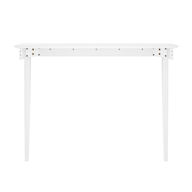 Small & Narrow White Radiator Cover - 115cm - Ava