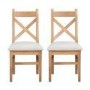 Extendable Solid Oak Dining Set & 6 Chairs - Adeline