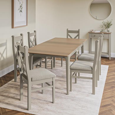 Dining Sets Itdirect Ie, Oregon Pine Dining Room Table And Chairs Set Of 4 White