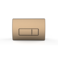 ONLY OPENED - Brushed Vapour Rose Gold Bronze  Pneumatic  Flush Plate - Elira